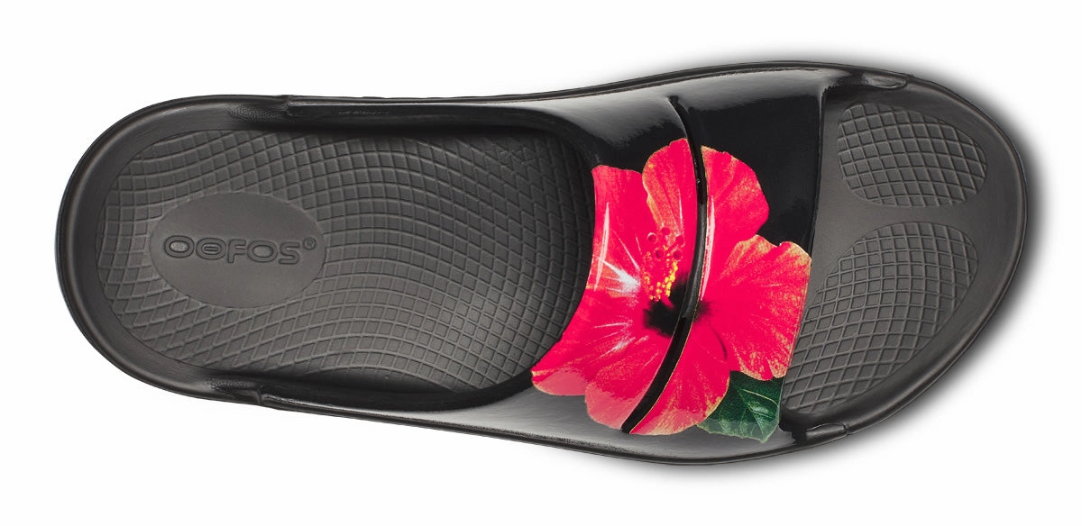Women's OOahh Limited Slide Sandal - Hibiscus